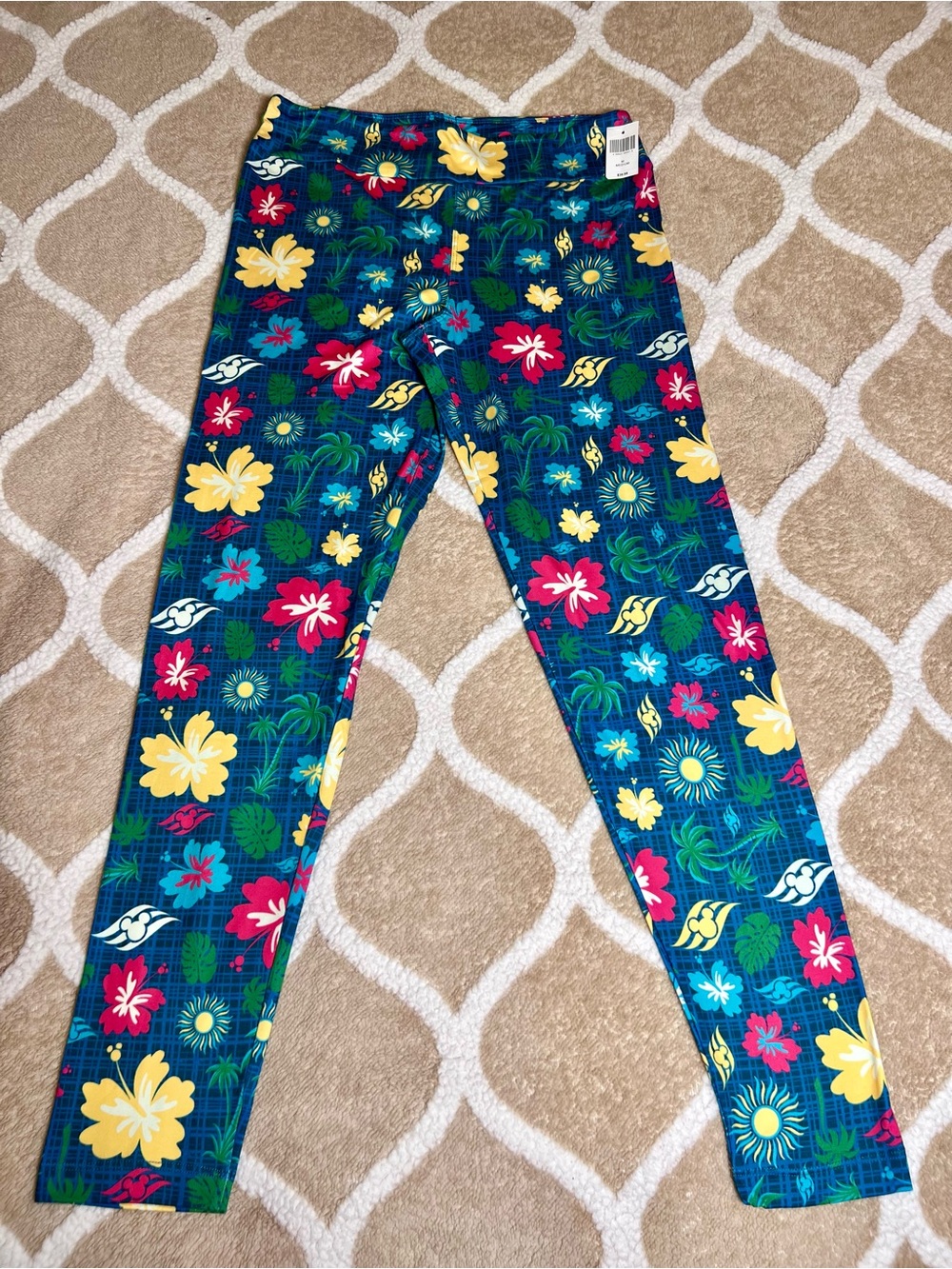 Disney Cruise Line Castaway Cay Tropical Leggings